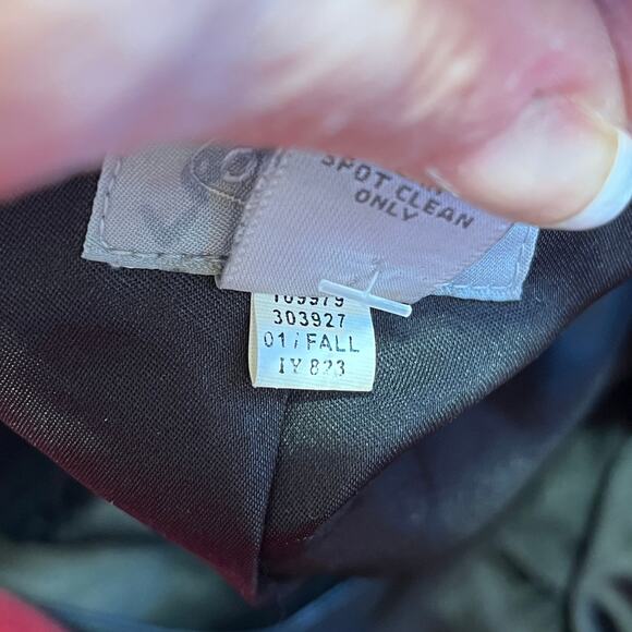 Old Navy Black Genuine Leather Blazer - Picture 12 of 12